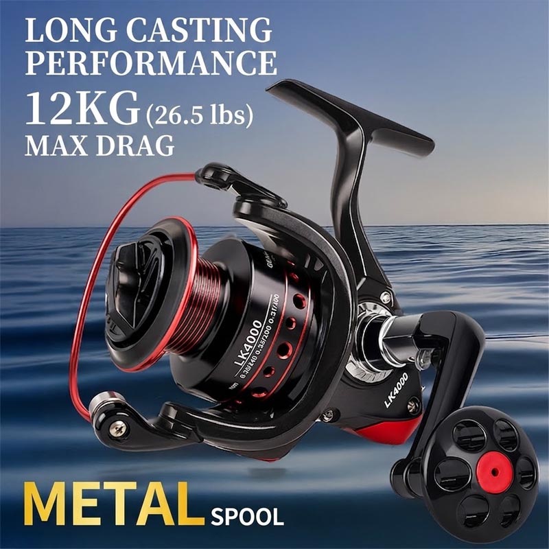 Fishing Boat Steering Wheel - Carrete de Pesca Giratorio de Metal
