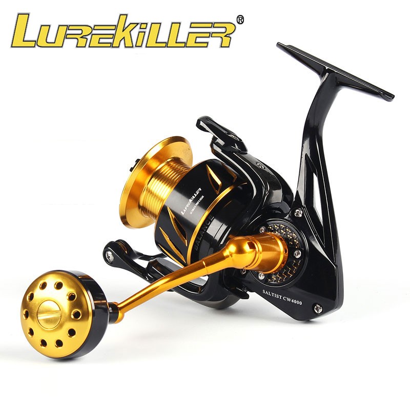 Abu Garcia Reel Max - Carrete de Pesca Giratorio Lurekiller Saltist