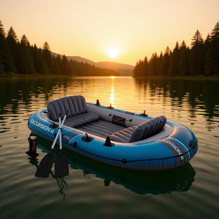 Bote inflable original y genui - Fishing Boat Inflatable reseña y precio