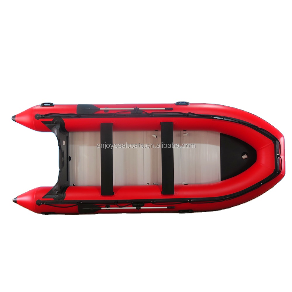 Bote de Pesca Inflable Rojo 20 - Fishing Boat Aluminum reseña y precio