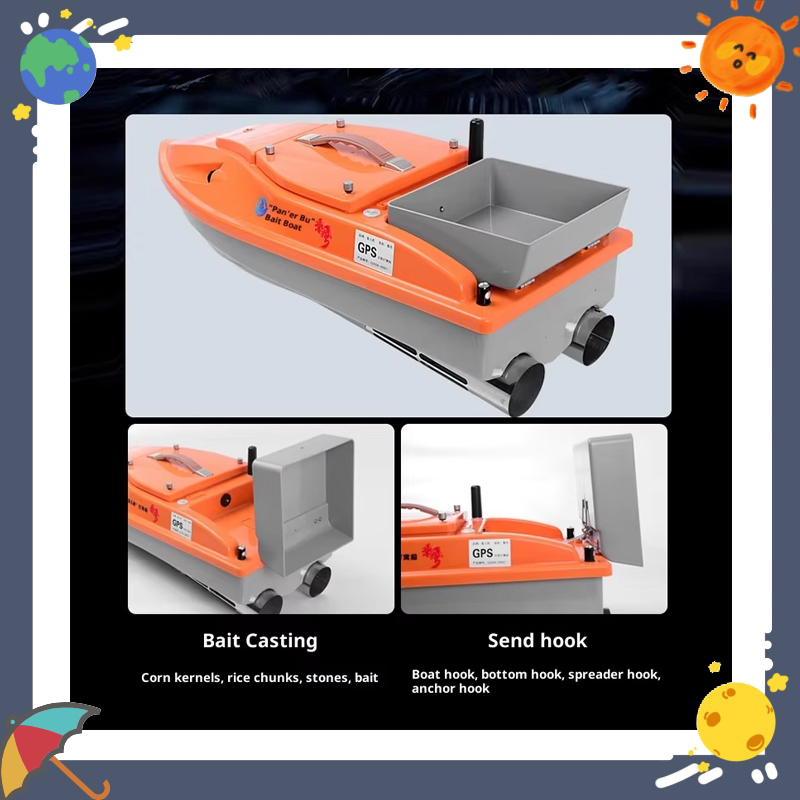 Nuevo Bote de Pesca a Control  - Fishing Boat Gps reseña y precio