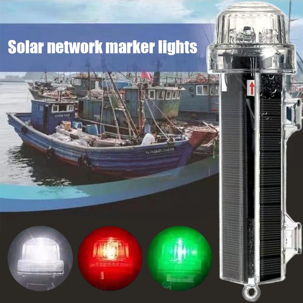 Luz de señal Solar para océano - Fishing Boat Navigation Light reseña y precio