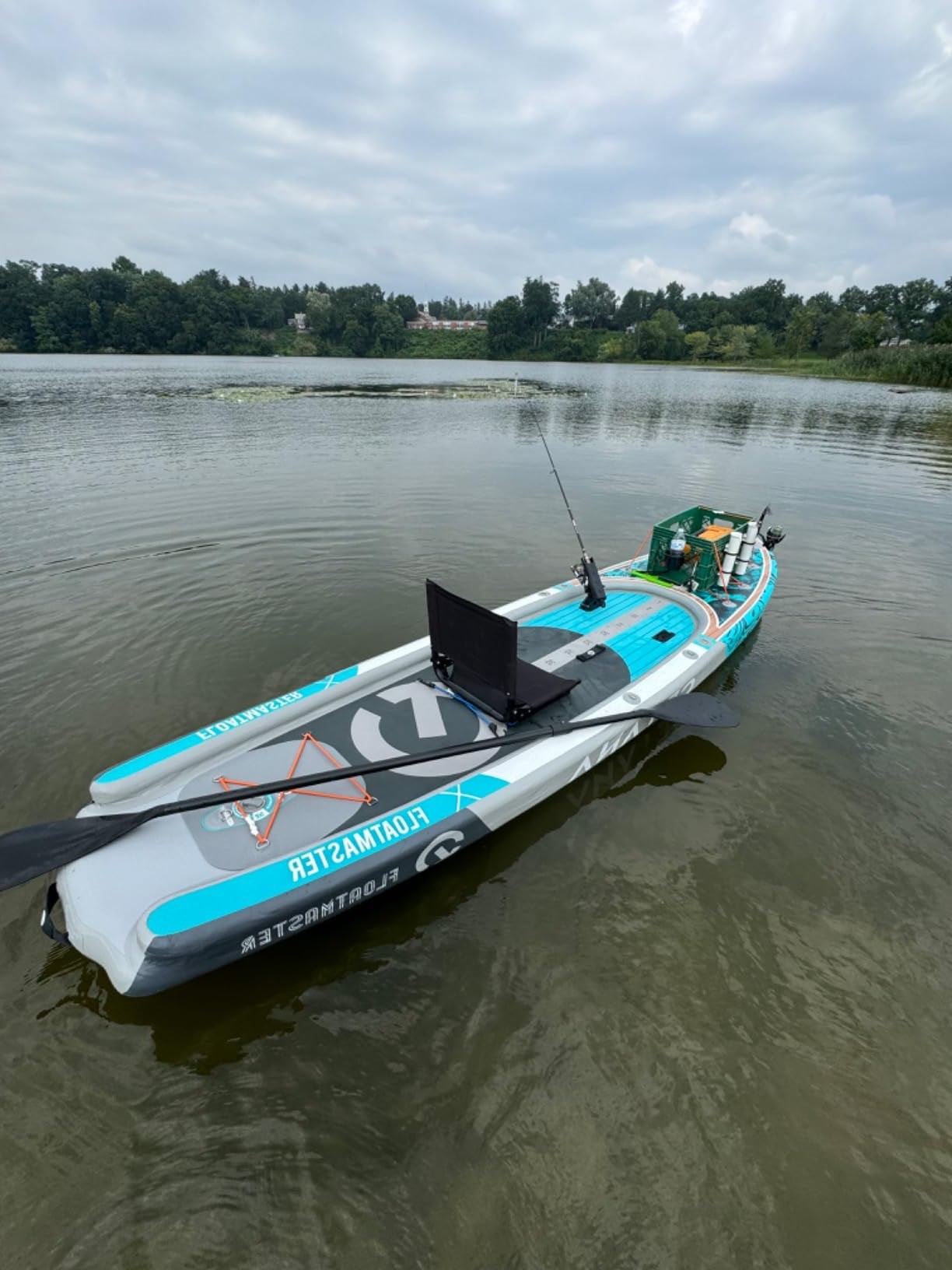 Bote Inflable de Doble Cámara, - Fishing Boat Paddle reseña y precio